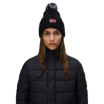 Napapijri Semiury 3 Women Beanie  - Γυναικείος Σκούφος - Black