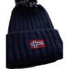Napapijri Semiury 3 Women Beanie  - Γυναικείος Σκούφος - Blue Marine