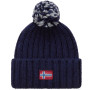 Napapijri Semiury 3 Women Beanie  - Γυναικείος Σκούφος - Blue Marine