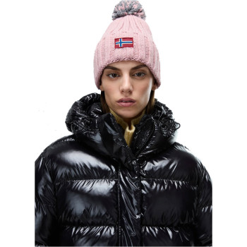 Napapijri Semiury 3 Women Beanie  - Γυναικείος Σκούφος - Pink