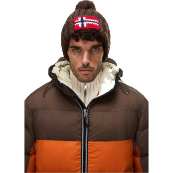 Napapijri Semiury 5 Beanie  - Σκούφος - Demitasse Brown