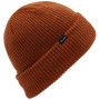 Volcom Sweep Lined Beanie - Ανδρικός Σκούφος - Burnt Orange