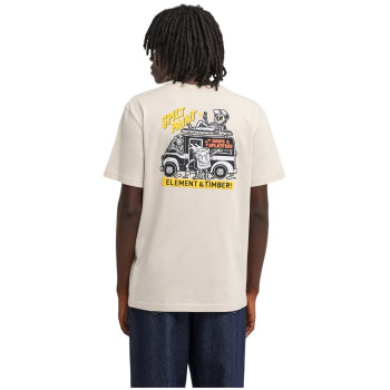 Element Timber Van SS - Ανδρικό T-Shirt - Oat Milk