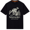Napapijri Cabin Short-Sleeve T-Shirt - Ανδρικό T-Shirt - Black