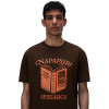 Napapijri Cabin Short-Sleeve T-Shirt - Ανδρικό T-Shirt - Dark Brown