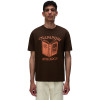 Napapijri Cabin Short-Sleeve T-Shirt - Ανδρικό T-Shirt - Dark Brown