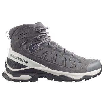 SALOMON Quest Echo Gore-tex - Ανδρικά Δερμάτινα μποτάκια πεζοπορίας - Asphalt/Wrought Iron/Aspargus Green