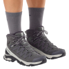 SALOMON Quest Echo Gore-tex - Ανδρικά Δερμάτινα μποτάκια πεζοπορίας - Asphalt/Wrought Iron/Aspargus Green