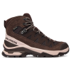 SALOMON Quest Echo Gore-tex - Γυναικεία Δερμάτινα μποτάκια πεζοπορίας - Black Coffee/Shadow Gray/Black