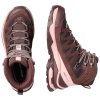 SALOMON Quest Echo Gore-tex - Γυναικεία Δερμάτινα μποτάκια πεζοπορίας - Black Coffee/Shadow Gray/Black