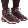 SALOMON Quest Echo Gore-tex - Γυναικεία Δερμάτινα μποτάκια πεζοπορίας - Black Coffee/Shadow Gray/Black