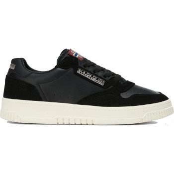 Napapijri Crux Leather Sneakers - Ανδρικά υποδήματα - Black