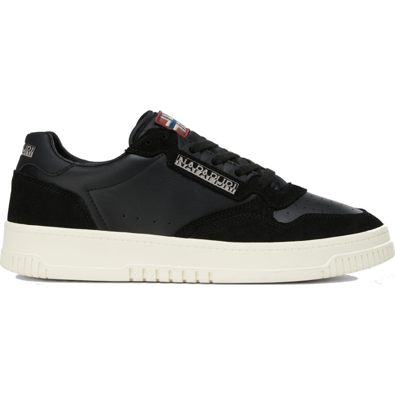 Napapijri Crux Leather Sneakers - Ανδρικά υποδήματα - Black