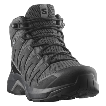 SALOMON X-Adventure Recon Mid Gore-tex - Ανδρικά Δερμάτινα μποτάκια πεζοπορίας - Asphalt/Phantom/Castlerock