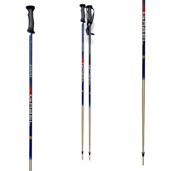 Gabel Rival - Ski Poles - Black/Blue