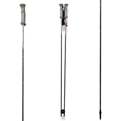 Gabel Carbon - Μπατόν Σκι - Black/Silver