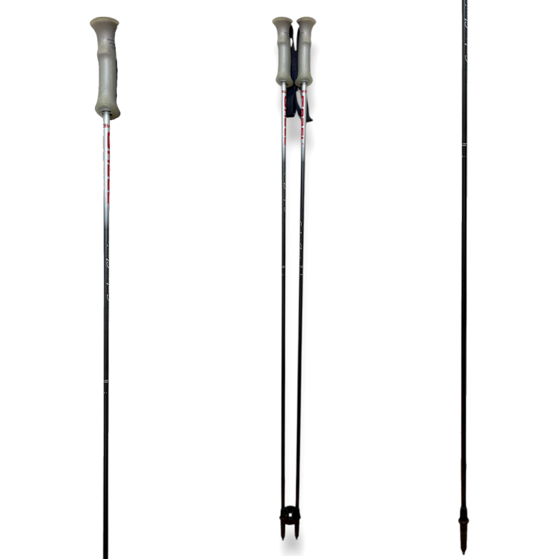 Gabel Carbon - Μπατόν Σκι - Black/Silver