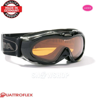 ALPINA BONFIRE Women's Goggles - Black