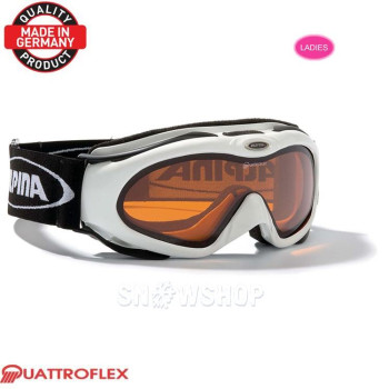 ALPINA BONFIRE Women's Goggles - White