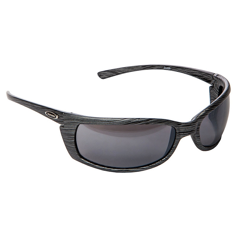 ALPINA CRUNCH Black/silver stripes