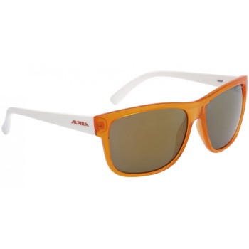 ALPINA HEINY Ceramic glasses Orange transparent/White