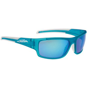 ALPINA TESTIDO Ceramic glasses Blue matt/White