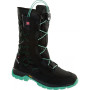 DACHSTEIN SCHNEEGESTOBER black/spearmint WOMEN'S BOOTS