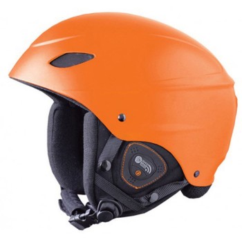 DEMON PHANTOM Helmet With Audio - Orange