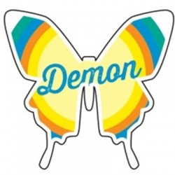 DEMON BUTTERFLY SNOWBOARD STOMP PADS