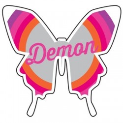 DEMON BUTTERFLY SNOWBOARD STOMP PADS