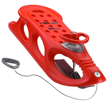 Snow Sled KHW SNOW SHUTLE DE LUXE New Red