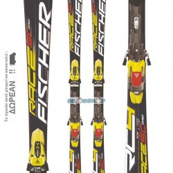 FISCHER RACE SC PRO SKIS + Z12 RAILFLEX