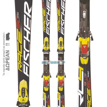 FISCHER RACE SC PRO SKIS + Z12 RAILFLEX