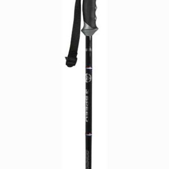 K2 3 SPEED Ski Poles - Black