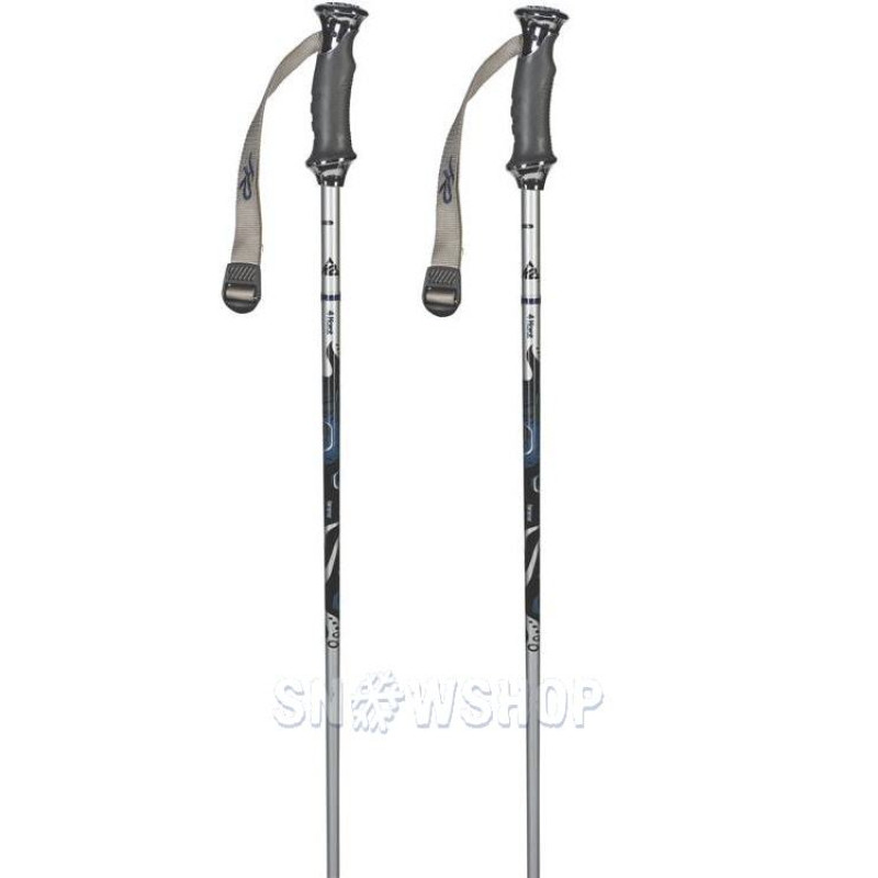 K2 4 KARAT Women's Ski Poles - Silver