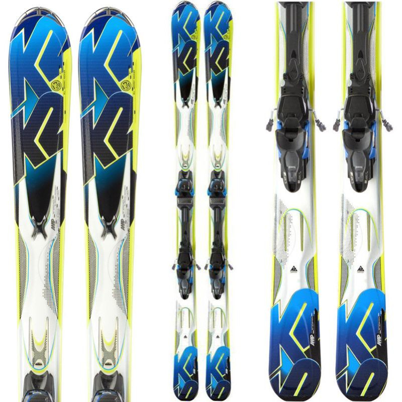 K2 A.M.P. AFTERSHOCK SKI + Δέστρα MARKER MX 14.0