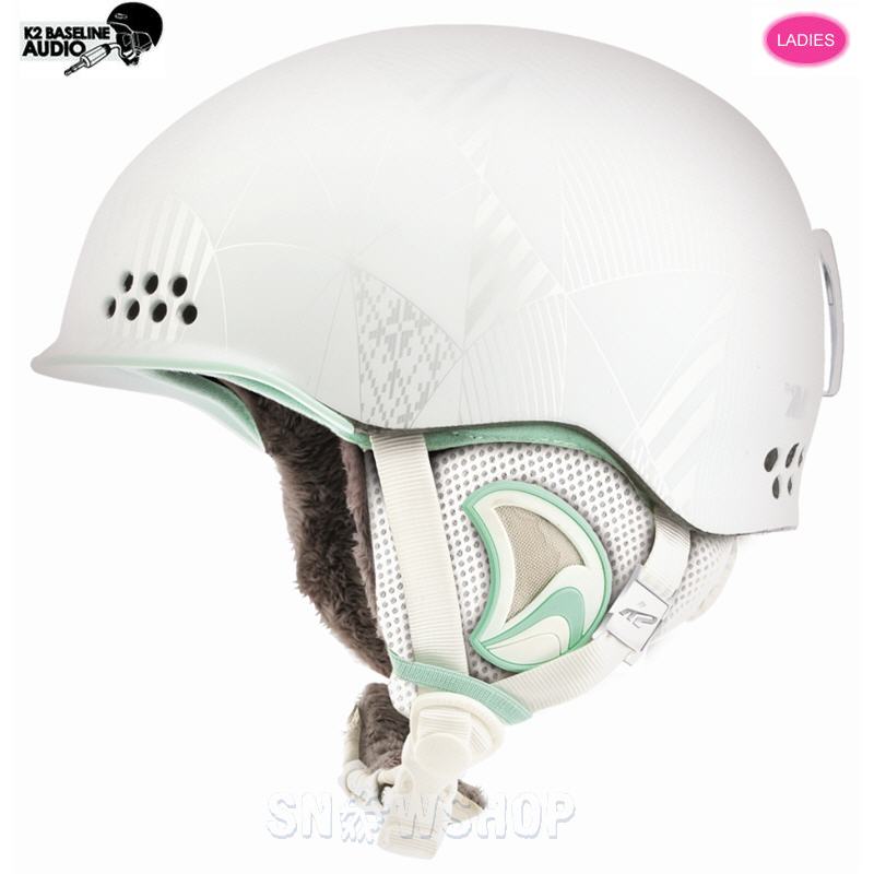 K2 ALLY PRO White Metalic WOMEN'S HELMET