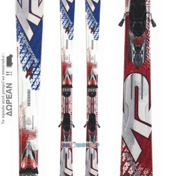 K2 APACHE INTERCEPTOR Skis + Marker M2 11.0 TC Bindings