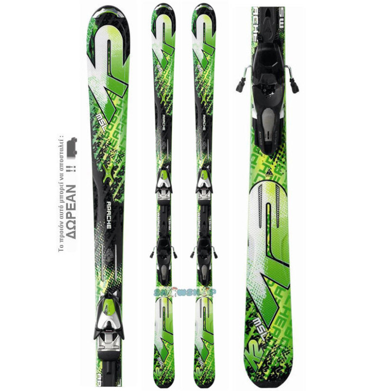 K2 APACHE MSL Skis + Δέστρα Marker MX 12.0