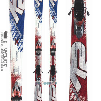 K2 APACHE INTERCEPTOR Skis + Marker M2 11.0 TC Bindings