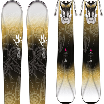 K2 BELUVED 78 Ti Women Ski + MARKER ER3 10.0 