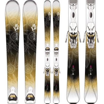 K2 BELUVED 78 Ti Women Ski + MARKER ER3 10.0 