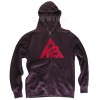 K2 BRANDED LOGO ZIP UP  Blackberry