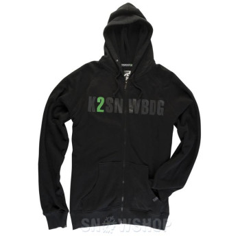 K2 BURROUGHS ZIP Hoodie Black