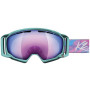 K2 CAPTURA - AQUA SWIRL/Purple Twilight MIRROR Women's Goggles