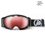 K2 CAPTURA Gloss Black/Vermilon Methane TRIPIC MIRROR Women's Goggles