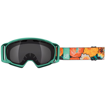 K2 CAPTURA - JADE BOUQET Silver Smoke MIRROR Women's Goggles