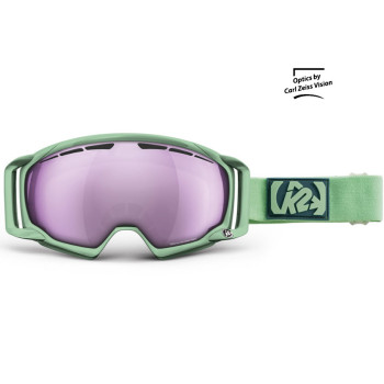 K2 CAPTURA Mint/Pink Silver TRIPIC MIRROR Women's Goggles