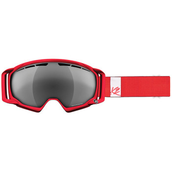 K2 CAPTURA PRO - Rusty Red/Silver Smoke MIRROR Women's Goggles