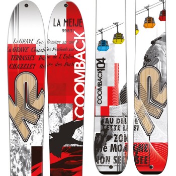 SKI K2 COOMBACK 104  SKI K2 COOMBACK 104